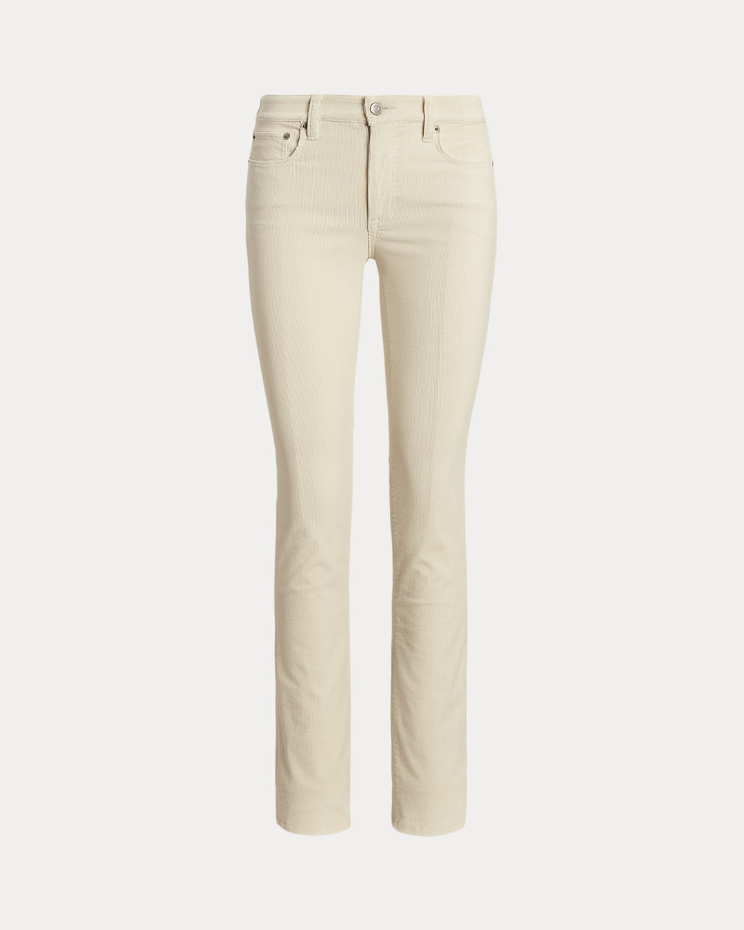 Ralph Lauren Stretch Corduroy Mid-Rise Straight Pant