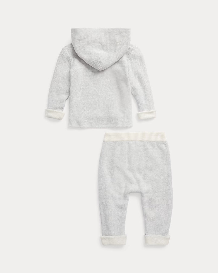 Ralph Lauren Reversible Cotton Sweater & Pant Set