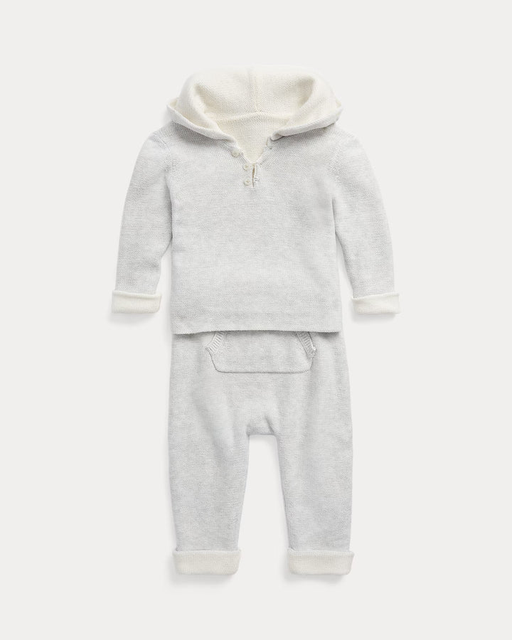 Ralph Lauren Reversible Cotton Sweater & Pant Set