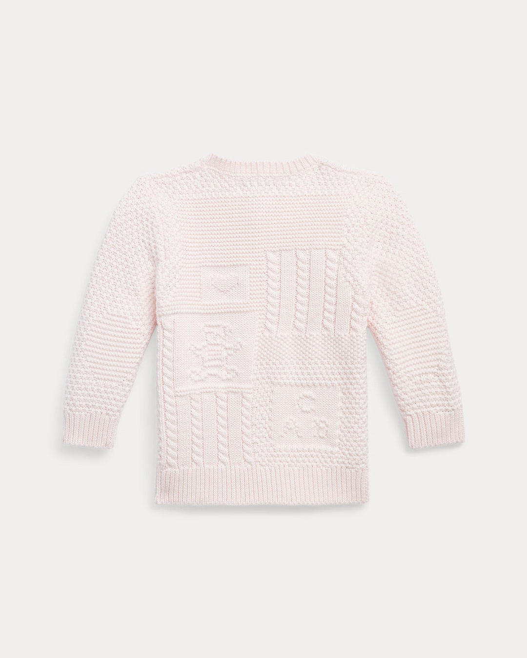 Ralph Lauren Contrast-Knit Organic Cotton Cardigan