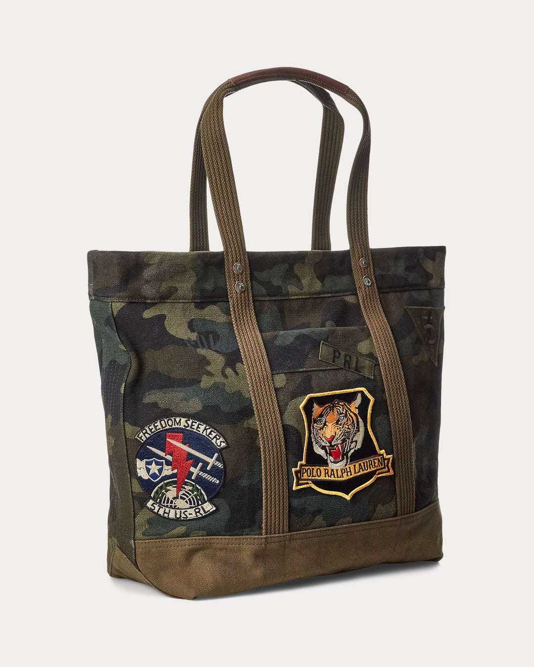 Ralph Lauren Canvas Camo Tote