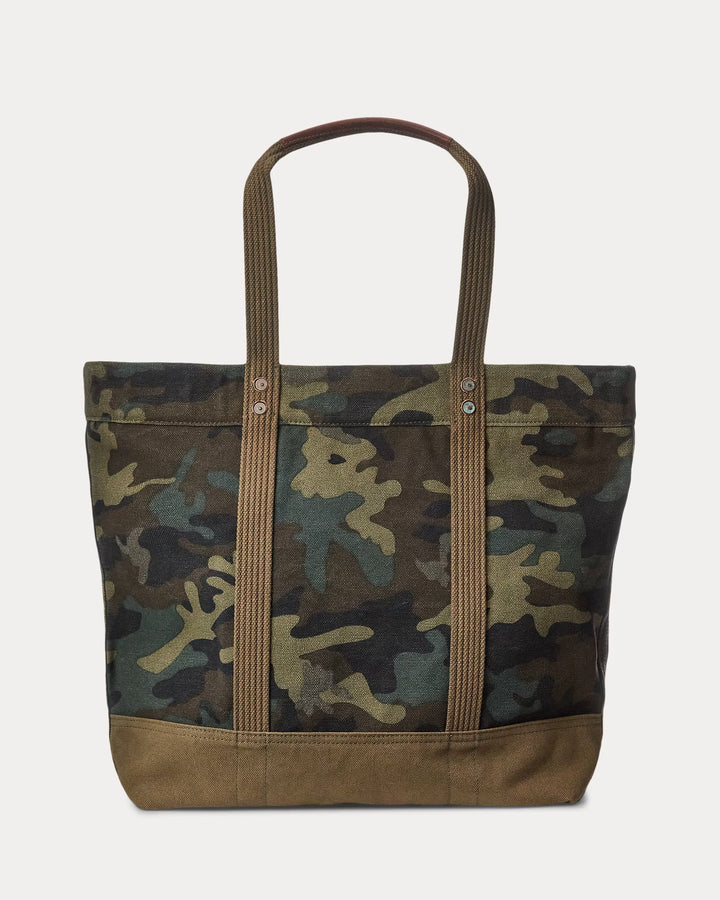 Ralph Lauren Canvas Camo Tote