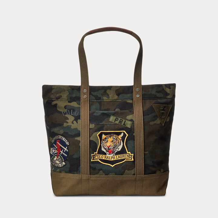 Ralph Lauren Canvas Camo Tote