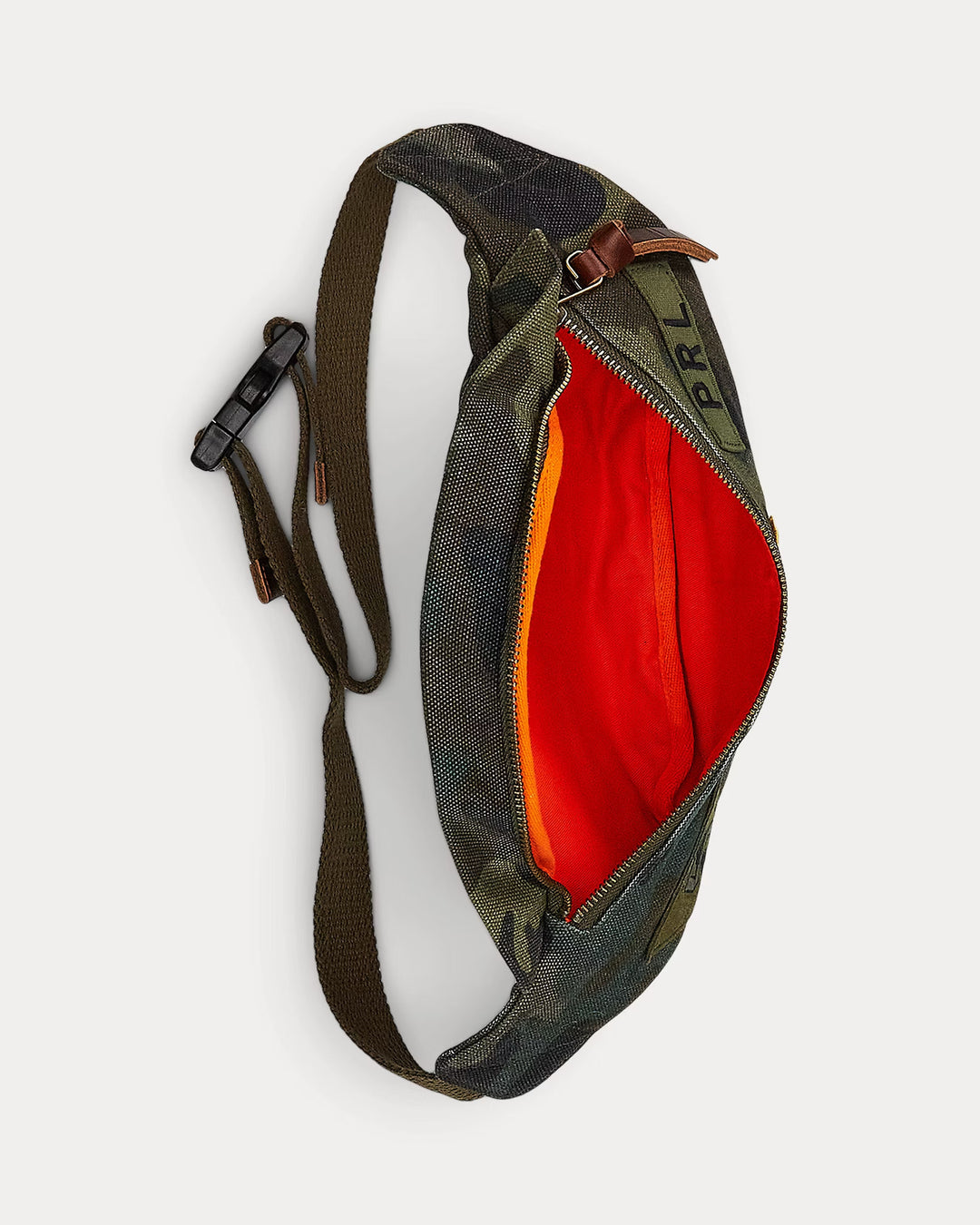 Ralph Lauren Tiger-Patch Camo Canvas Waistpack
