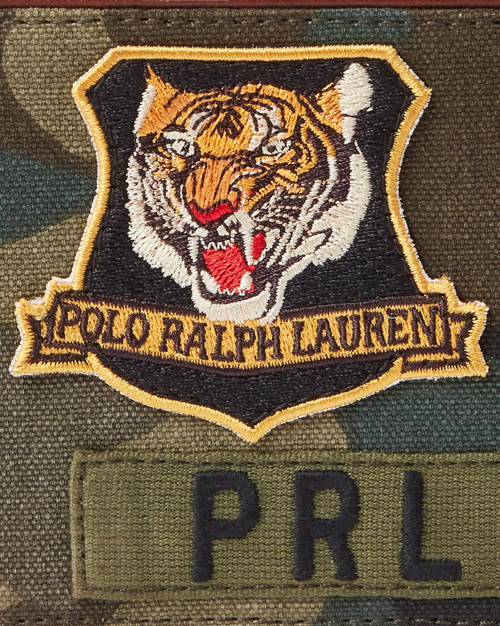 Ralph Lauren Tiger-Patch Camo Billfold Wallet