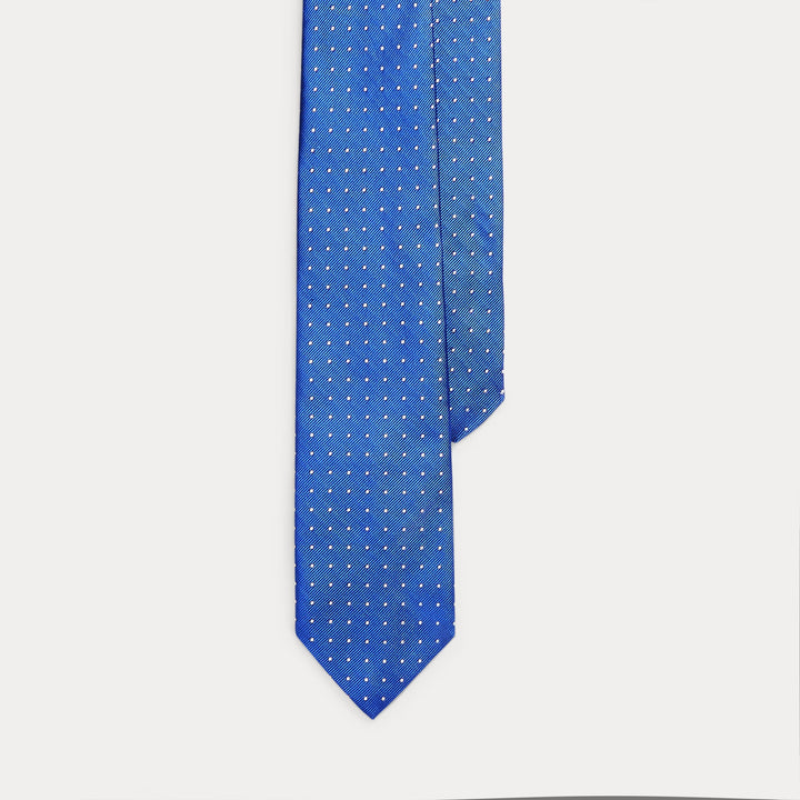 Ralph Lauren Polka-Dot Silk Narrow Tie