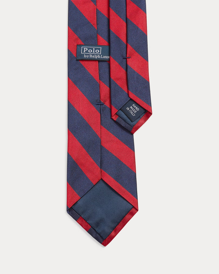 Ralph Lauren Striped Silk Repp Narrow Tie