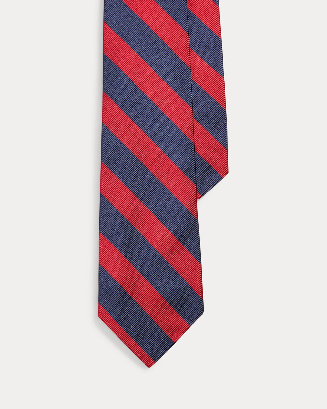 Ralph Lauren Striped Silk Repp Narrow Tie