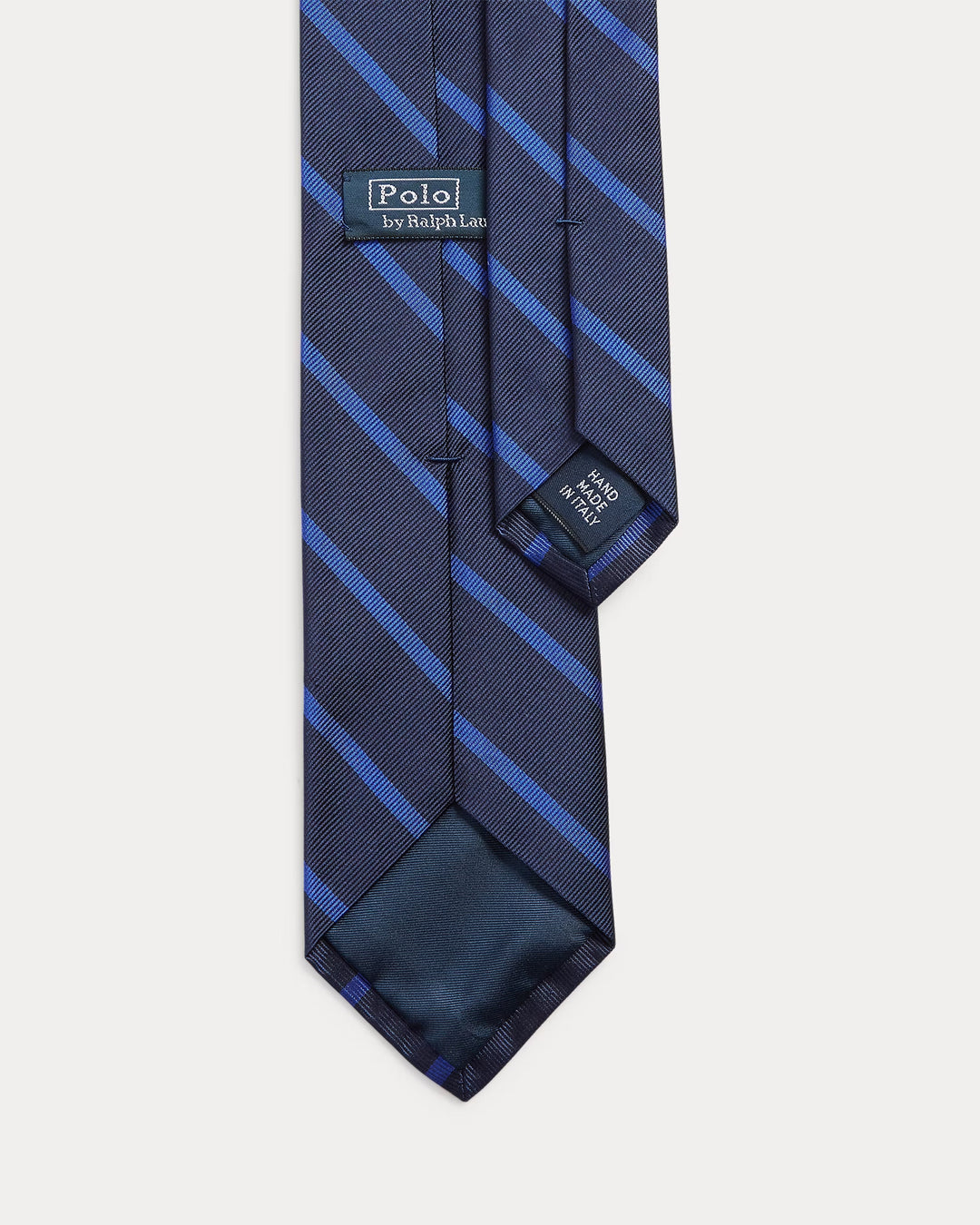 Ralph Lauren Striped Silk Repp Narrow Tie