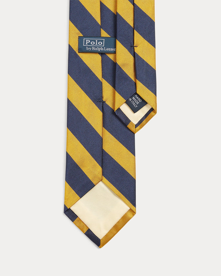 Ralph Lauren Striped Silk Repp Narrow Tie