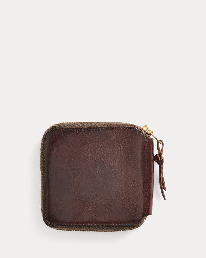 Ralph Lauren Leather Zip Wallet