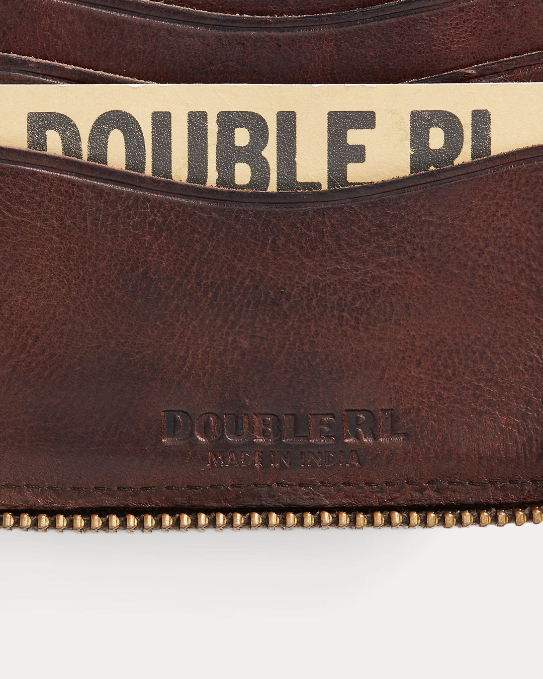 Ralph Lauren Leather Zip Wallet