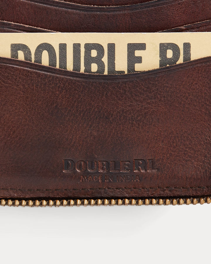 Ralph Lauren Leather Zip Wallet