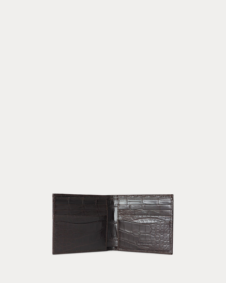 Ralph Lauren Alligator Billfold Wallet