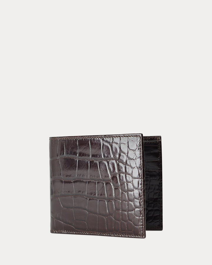 Ralph Lauren Alligator Billfold Wallet
