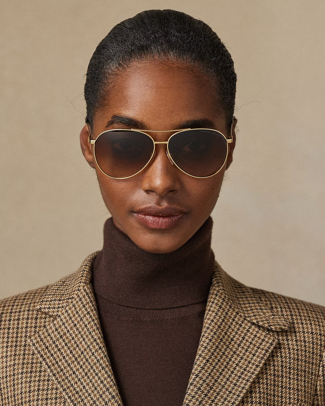 Ralph Lauren Stirrup Andie Pilot Sunglasses