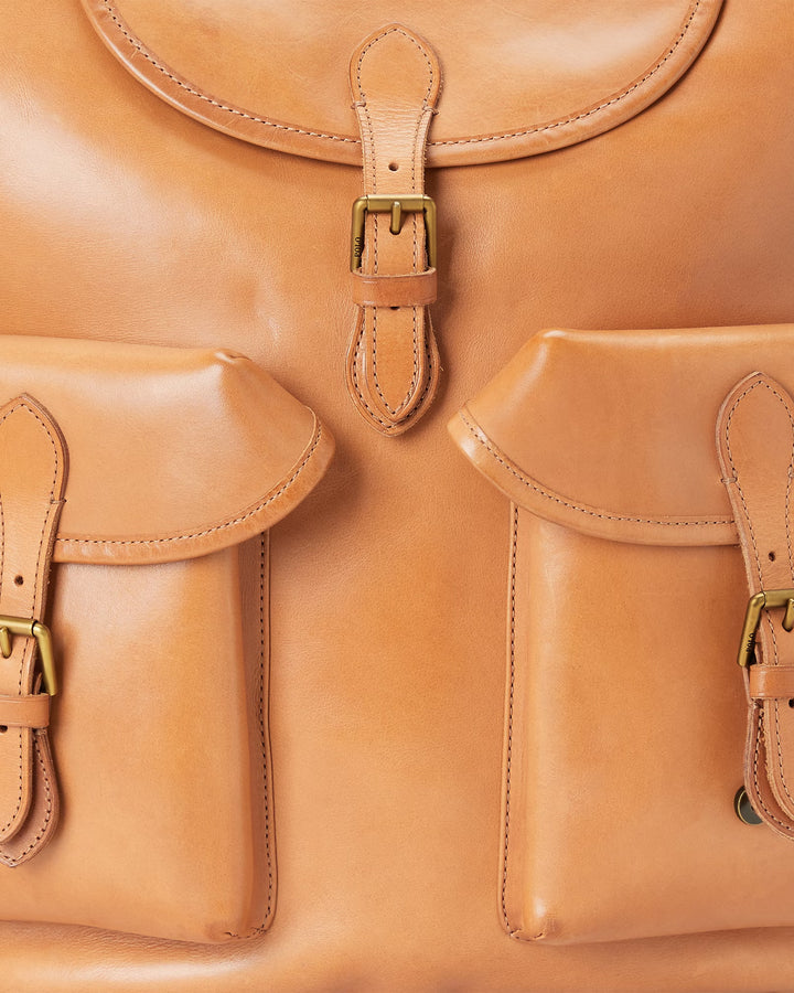Ralph Lauren Heritage Leather Backpack