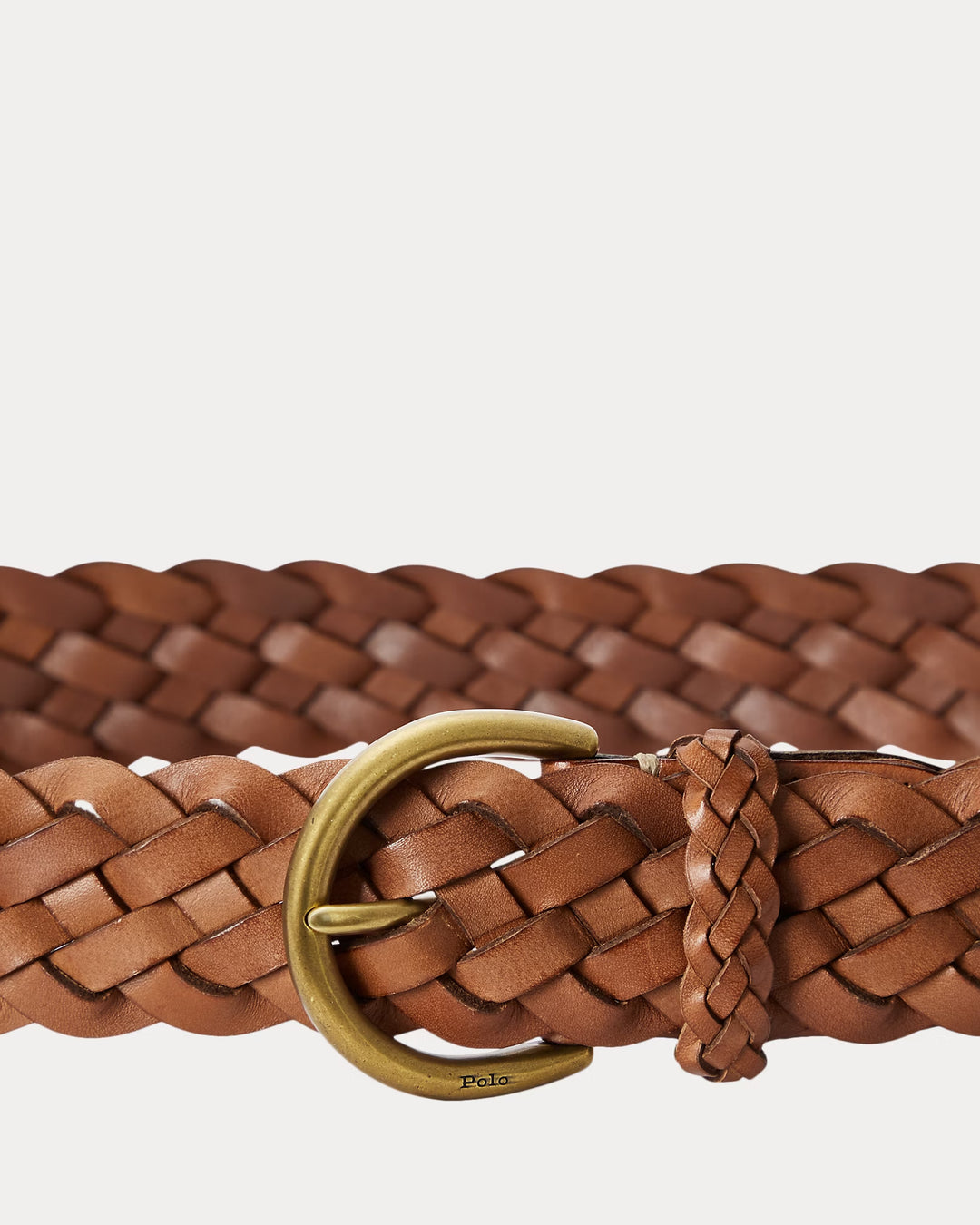 Ralph Lauren Braided Calfskin Belt