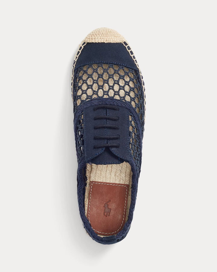 Ralph Lauren Cotton Mesh Espadrille