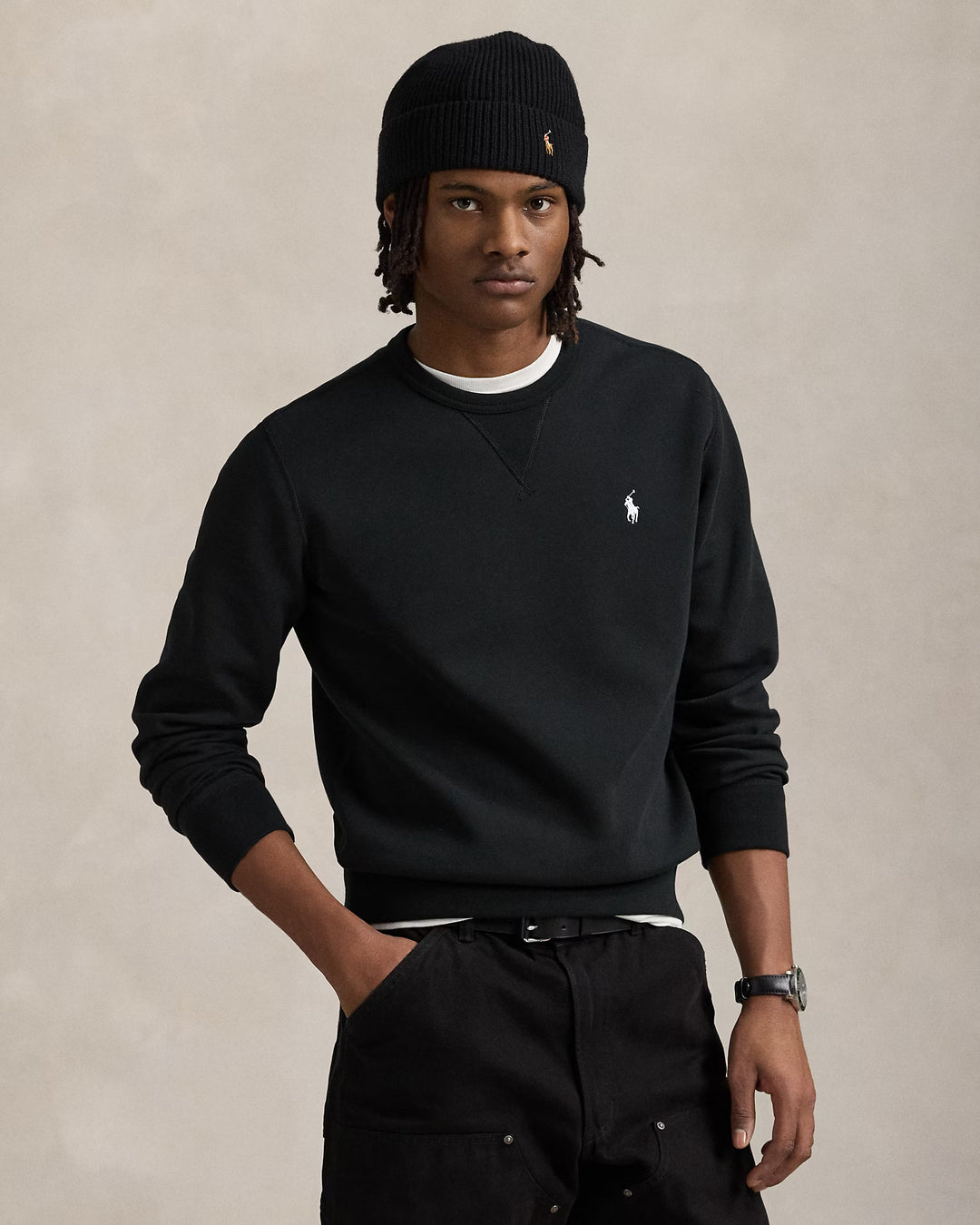 Ralph Lauren Double-Knit Sweatshirt