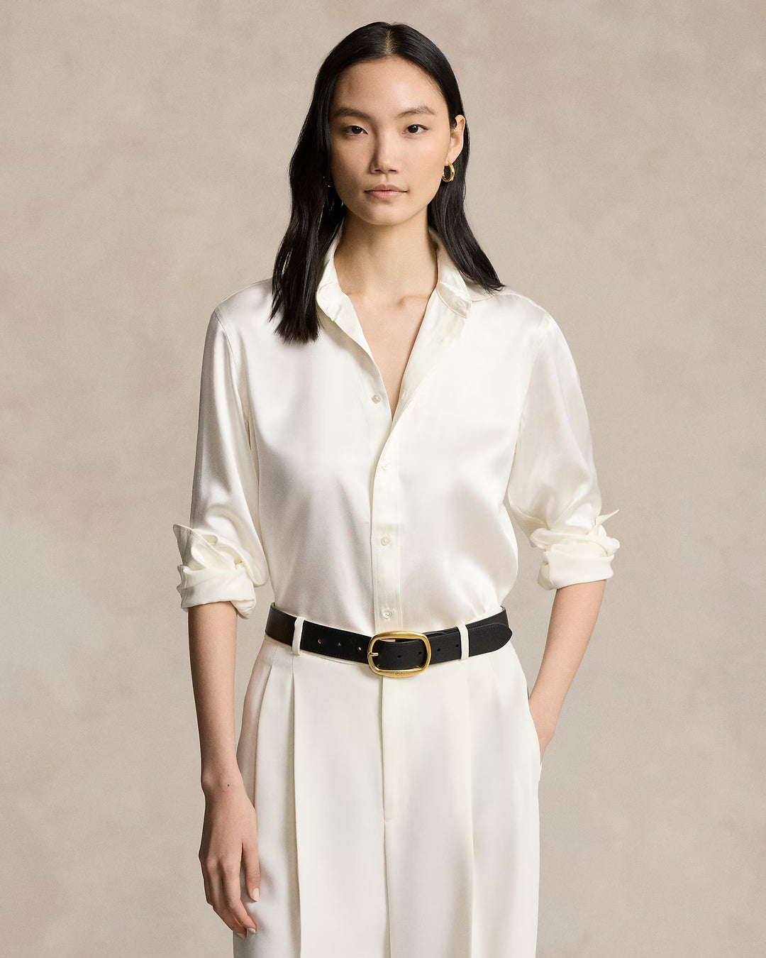 Ralph Lauren Slim Fit Silk Shirt