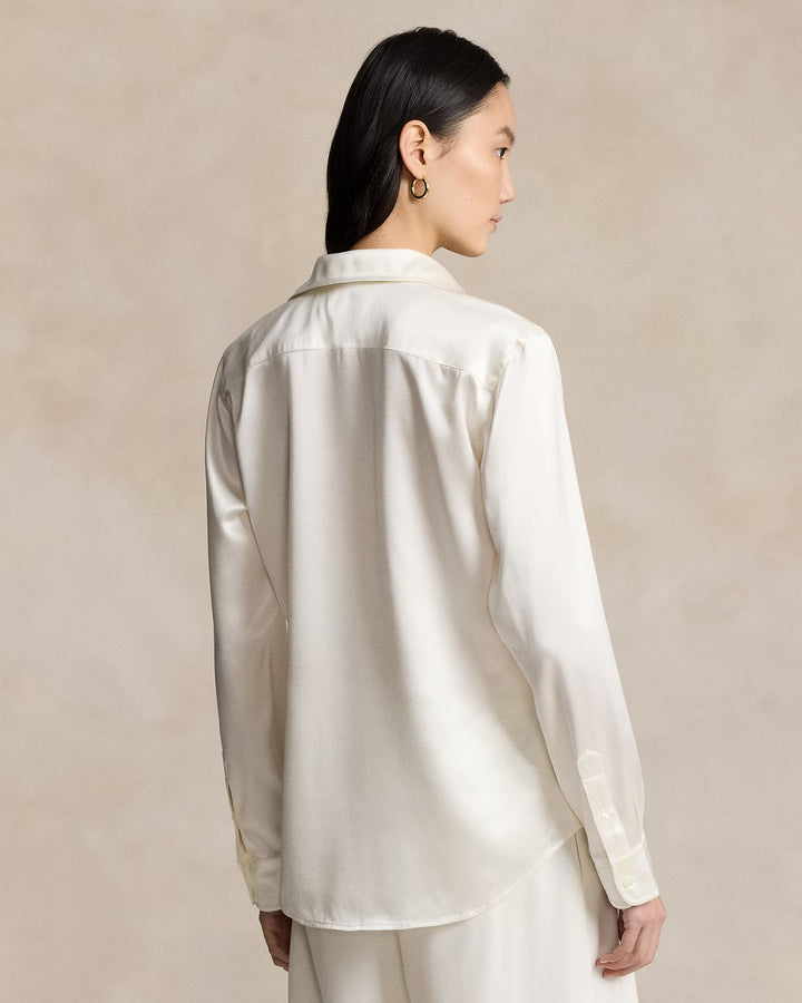 Ralph Lauren Slim Fit Silk Shirt