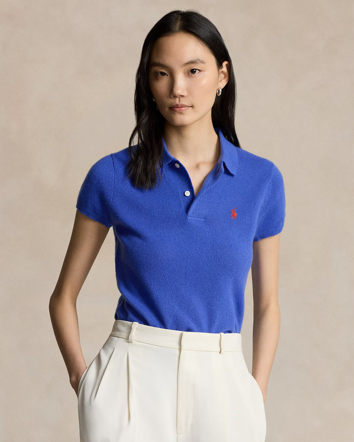 Ralph Lauren Slim Fit Cashmere Polo Shirt