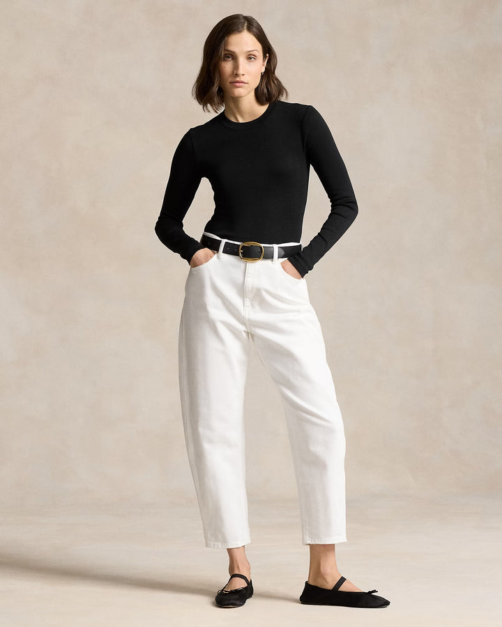 Ralph Lauren Slim Fit Cotton Long-Sleeve Tee