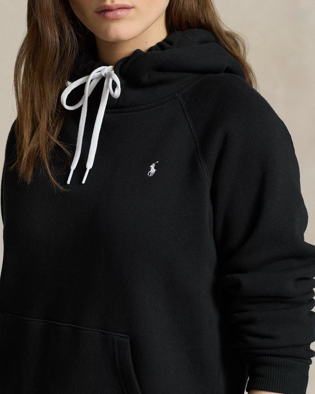 Ralph Lauren Shrunken Fit Fleece Hoodie