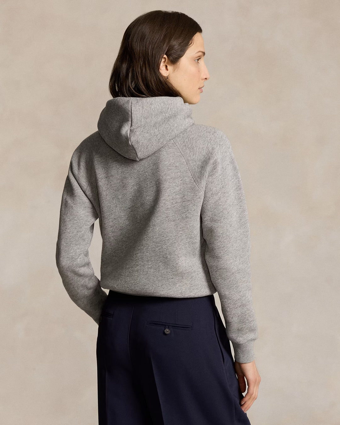 Ralph Lauren Shrunken Fit Fleece Hoodie