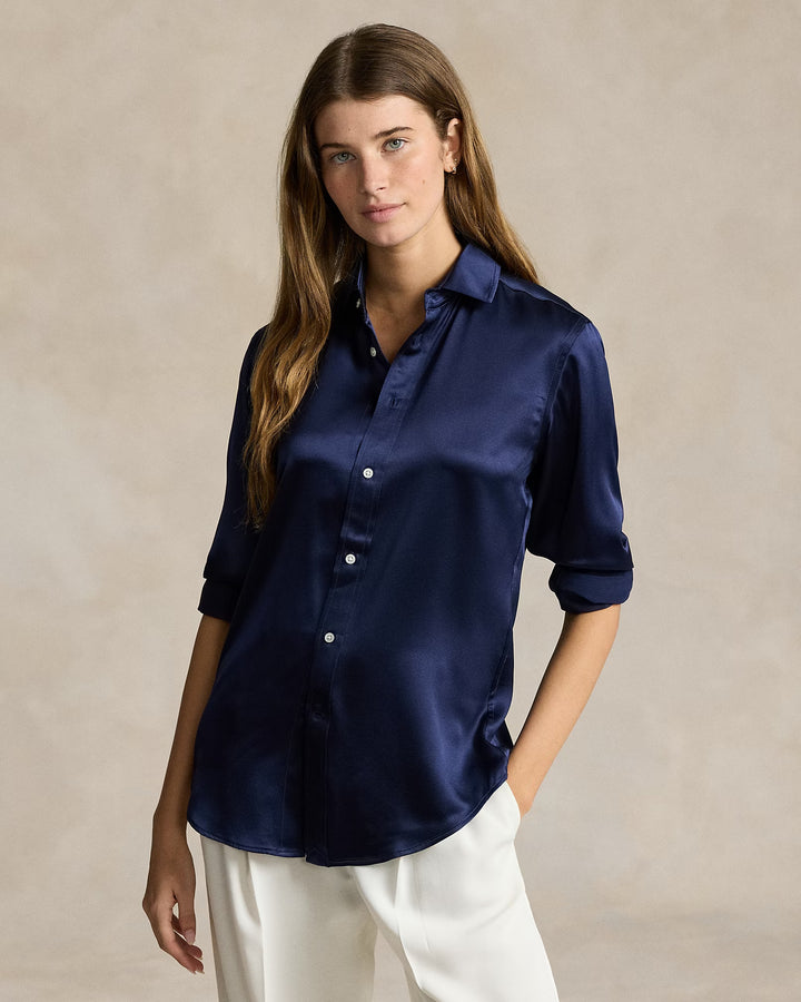 Ralph Lauren Slim Fit Silk Shirt