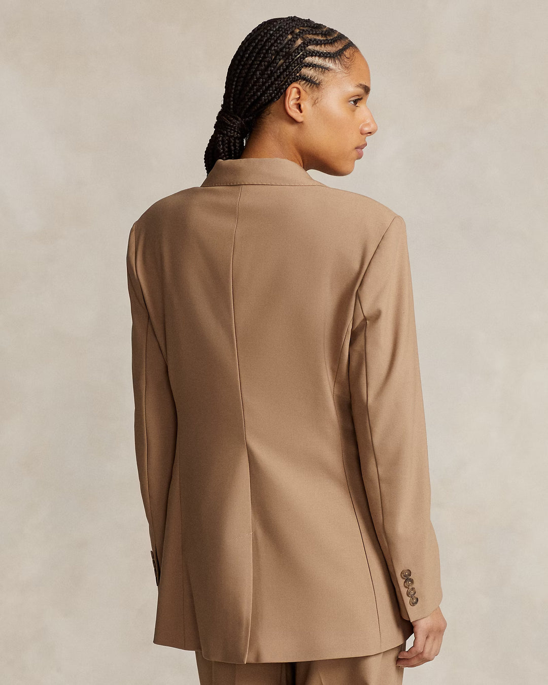 Ralph Lauren Stretch Wool-Blend Blazer