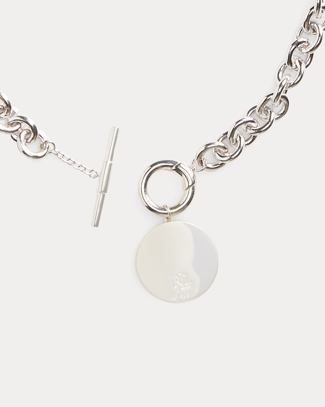 Ralph Lauren Custom Sterling Silver Pendant Necklace