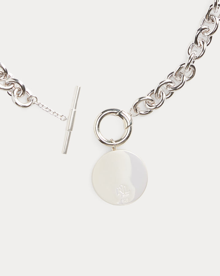 Ralph Lauren Custom Sterling Silver Pendant Necklace