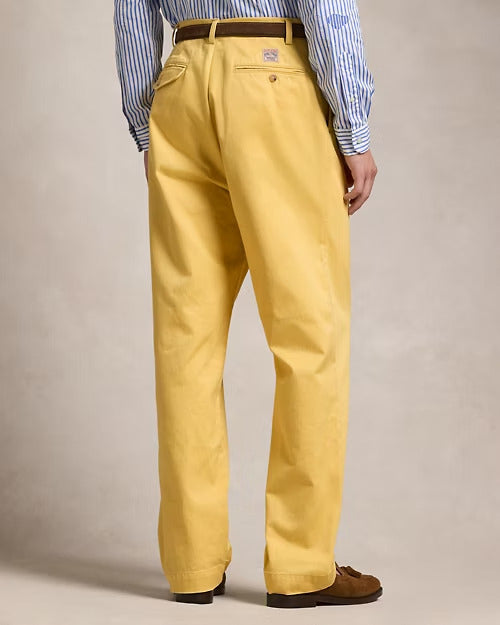 Ralph Lauren Whitman Relaxed Fit Pleated Chino Pant