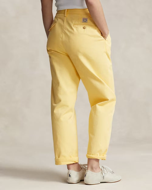 Ralph Lauren Whitman Relaxed Fit Pleated Chino Pant