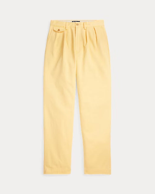 Ralph Lauren Whitman Relaxed Fit Pleated Chino Pant