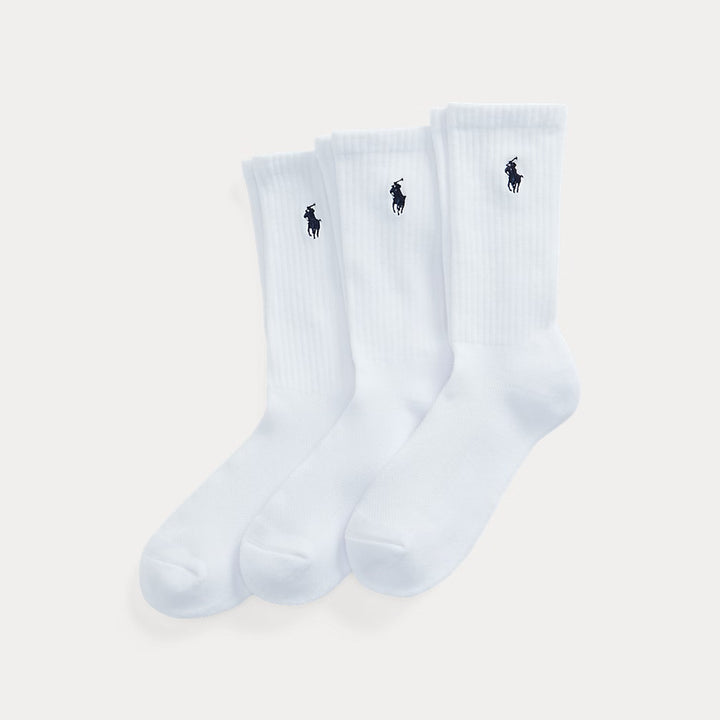 Ralph Lauren Cushioned Sport Crew Sock 3-Pack