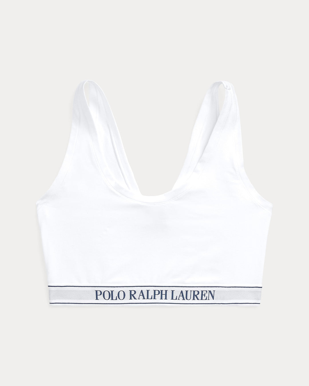 Ralph Lauren Repeat-Logo Scoop Cropped Tank