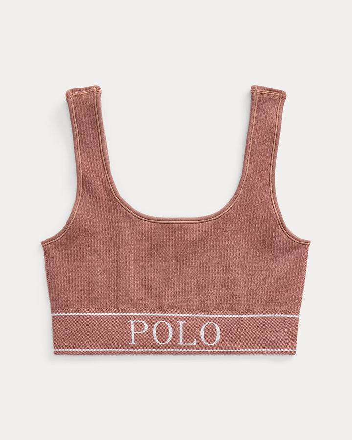 Ralph Lauren Seamless Cropped Scoopneck Tank