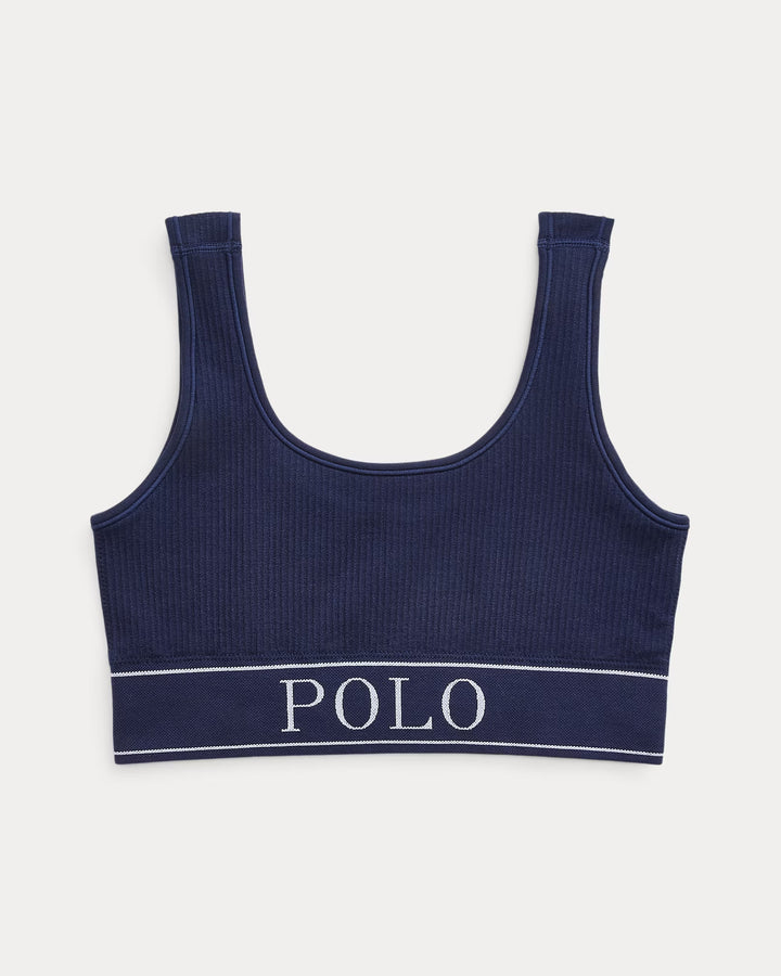 Ralph Lauren Seamless Cropped Scoopneck Tank