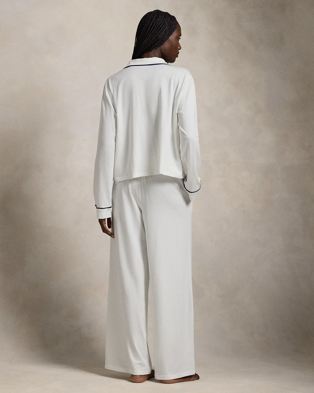 Ralph Lauren Long-Sleeve Jersey Pajama Set