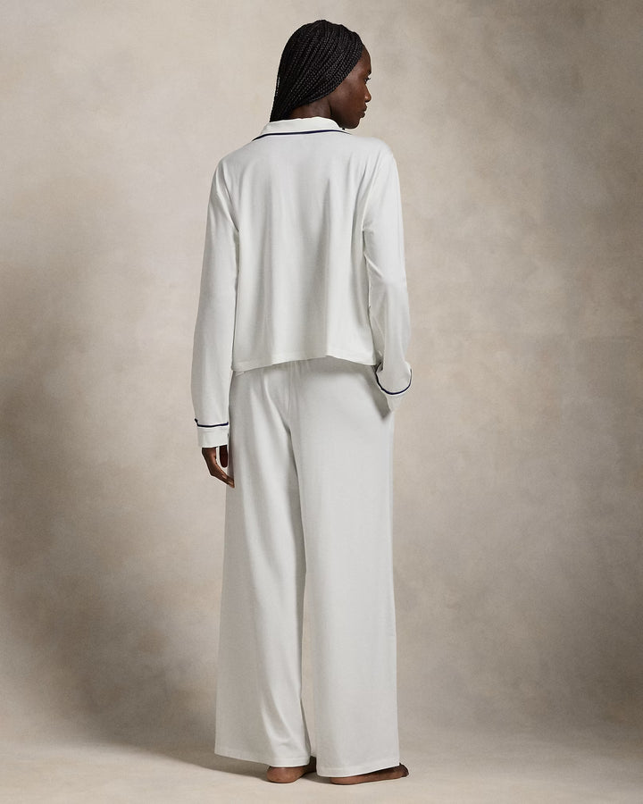 Ralph Lauren Long-Sleeve Jersey Pajama Set