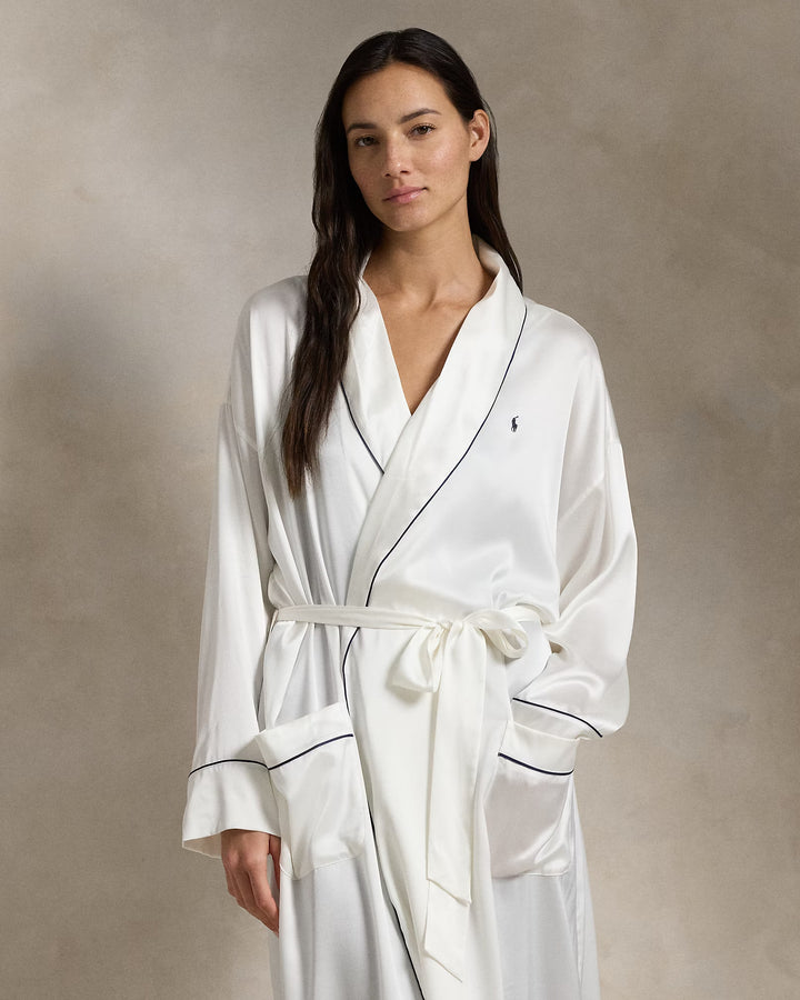 Ralph Lauren Stretch Silk Bath Robe
