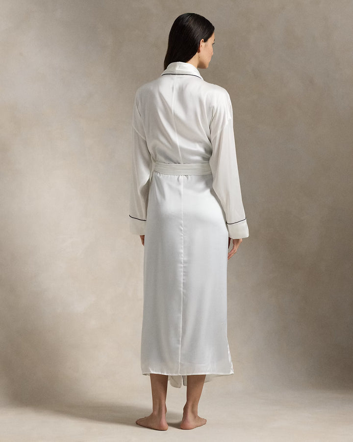 Ralph Lauren Stretch Silk Bath Robe
