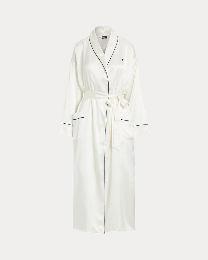 Ralph Lauren Stretch Silk Bath Robe
