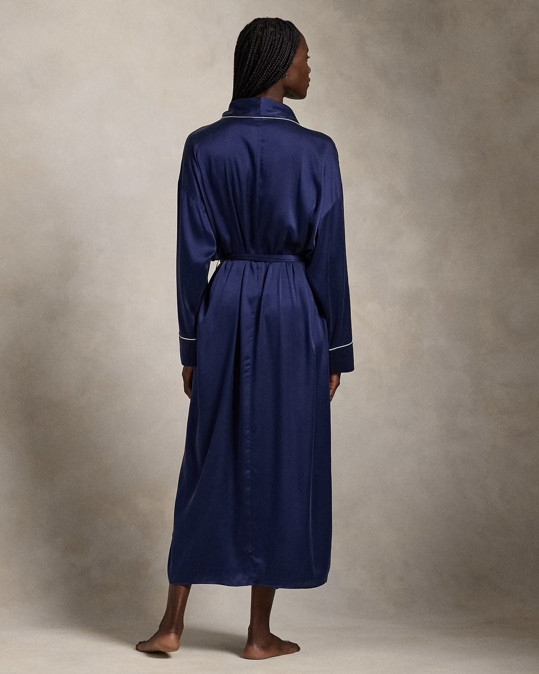 Ralph Lauren Stretch Silk Bath Robe