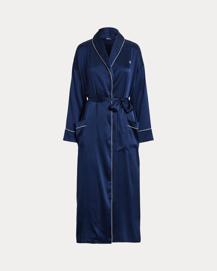 Ralph Lauren Stretch Silk Bath Robe