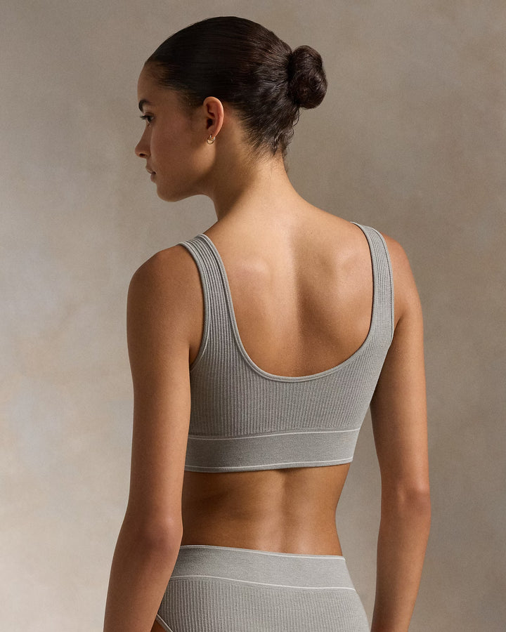 Ralph Lauren Seamless Cropped Scoopneck Tank