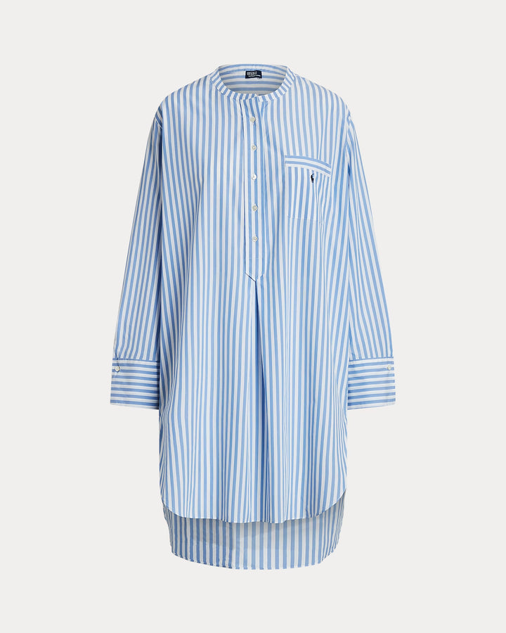 Ralph Lauren Striped Poplin Sleep Shirt